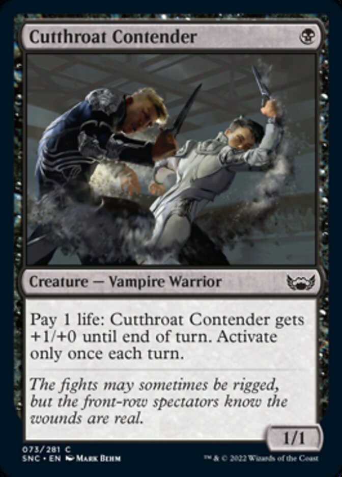 Cutthroat Contender [Streets of New Capenna] | Amazing Games TCG