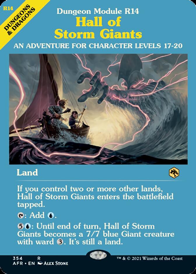 Hall of Storm Giants (Dungeon Module) [Dungeons & Dragons: Adventures in the Forgotten Realms] | Amazing Games TCG