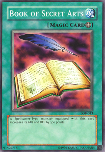 Book of Secret Arts [LOB-043] Common | Amazing Games TCG