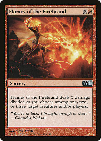 Flames of the Firebrand [Magic 2014] | Amazing Games TCG