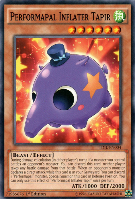 Performapal Inflater Tapir [TDIL-EN004] Common | Amazing Games TCG