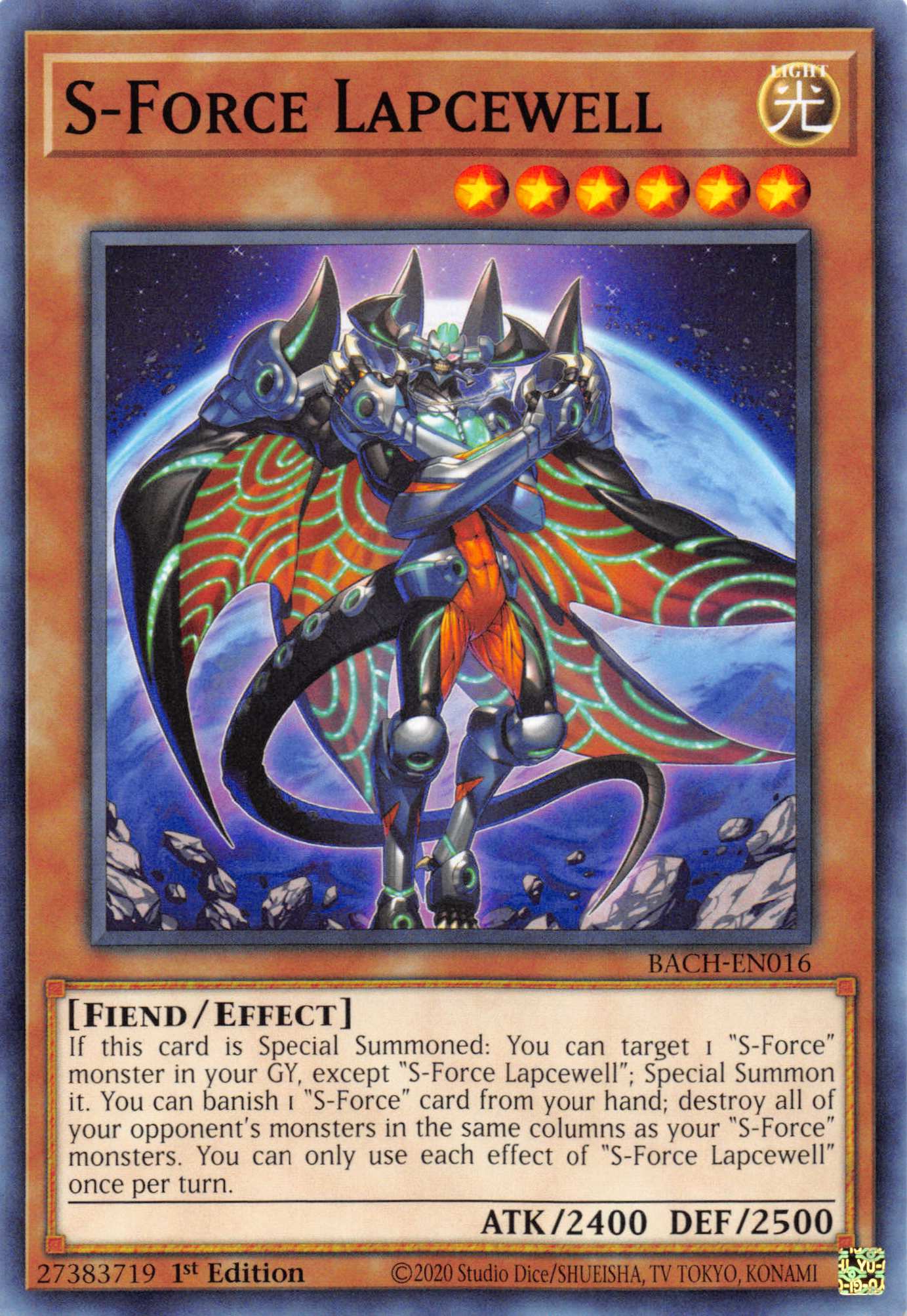 S-Force Lapcewell [BACH-EN016] Common | Amazing Games TCG