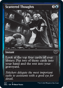 Scattered Thoughts [Innistrad: Double Feature] | Amazing Games TCG