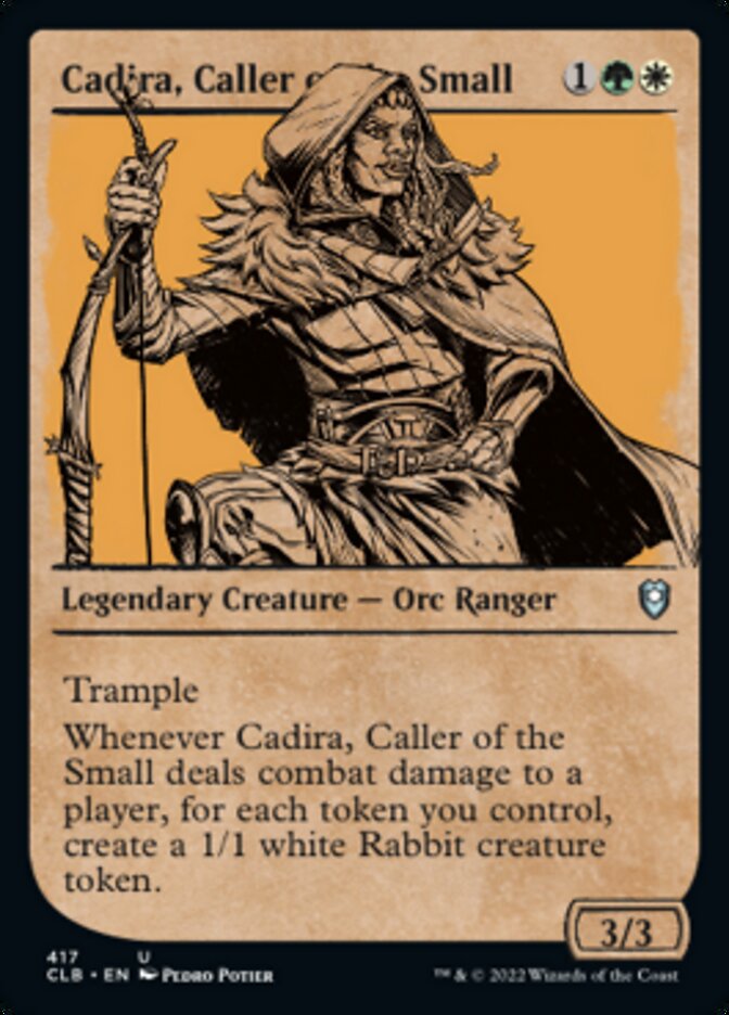 Cadira, Caller of the Small (Showcase) [Commander Legends: Battle for Baldur's Gate] | Amazing Games TCG