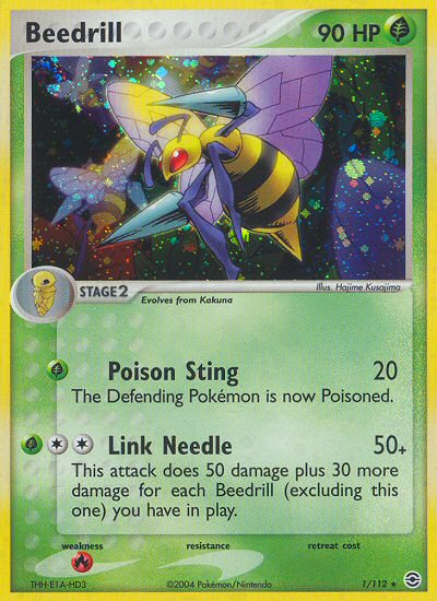 Beedrill (1/112) [EX: FireRed & LeafGreen] | Amazing Games TCG