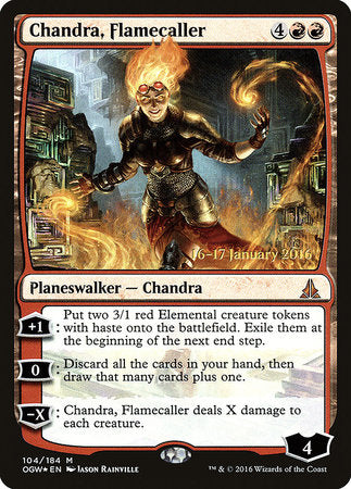 Chandra, Flamecaller [Oath of the Gatewatch Promos] | Amazing Games TCG