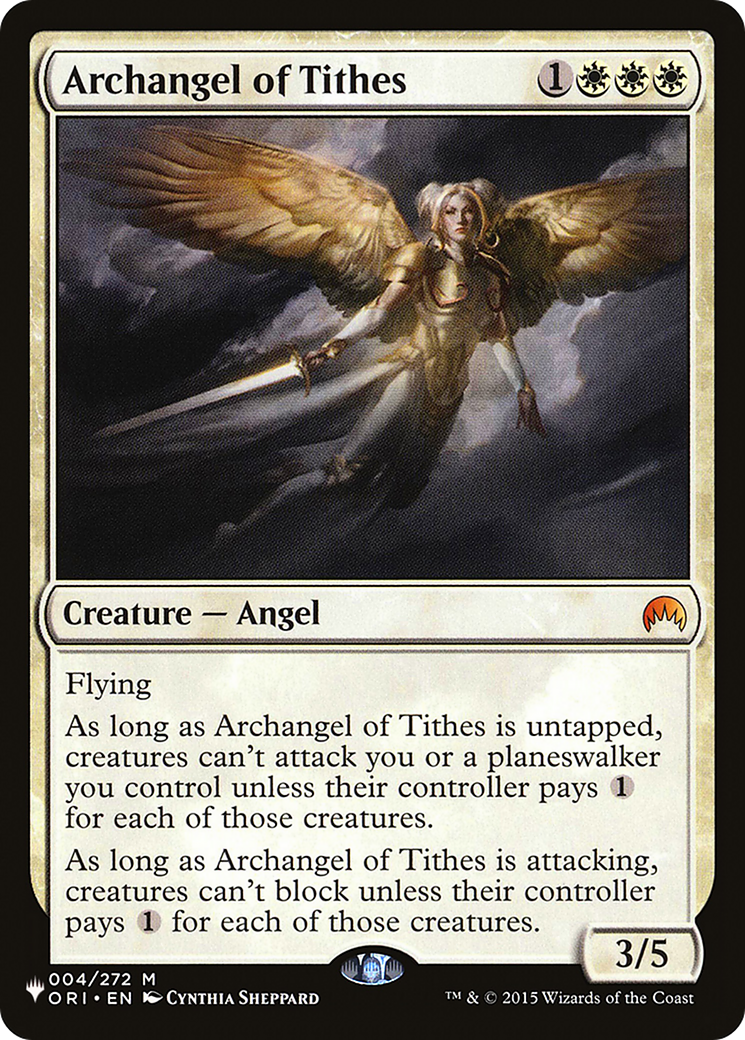 Archangel of Tithes [Secret Lair: Angels] | Amazing Games TCG