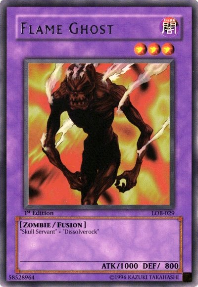 Flame Ghost [LOB-029] Rare | Amazing Games TCG