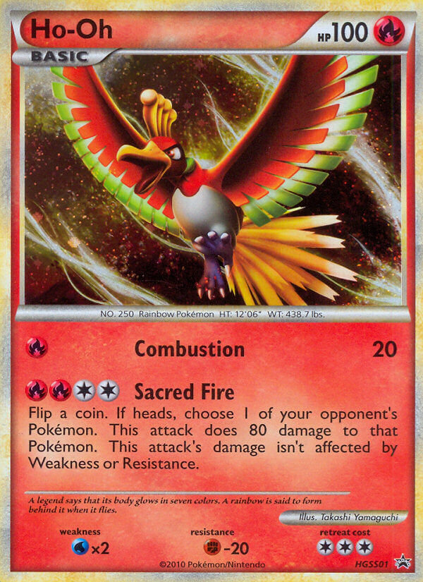 Ho-Oh (HGSS01) [HeartGold & SoulSilver: Black Star Promos] | Amazing Games TCG