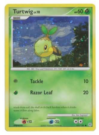 Turtwig (103/130) (Cosmos Holofoil) [Diamond & Pearl: Base Set] | Amazing Games TCG