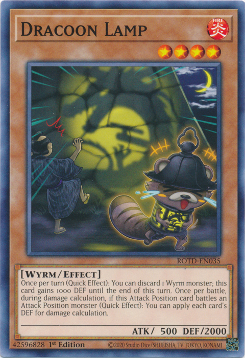 Dracoon Lamp [ROTD-EN035] Common | Amazing Games TCG