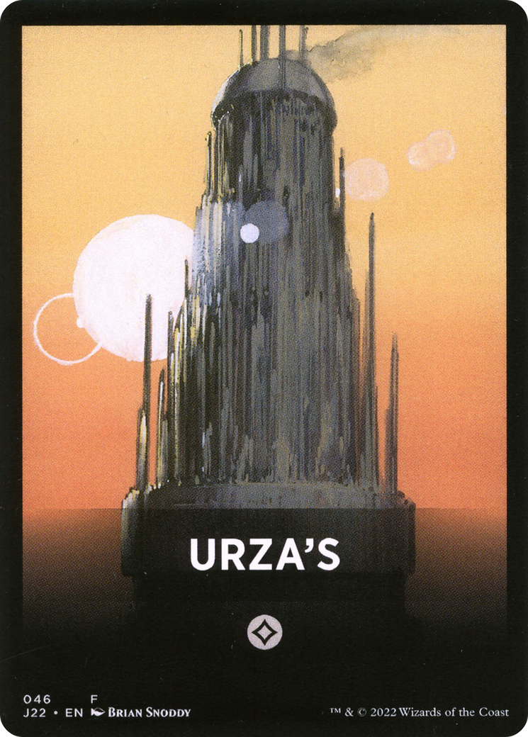 Urza's Theme Card [Jumpstart 2022 Front Cards] | Amazing Games TCG