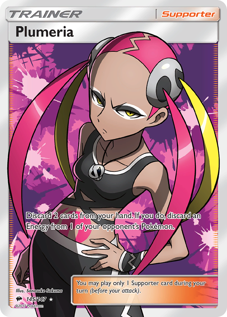 Plumeria (145/147) [Sun & Moon: Burning Shadows] | Amazing Games TCG