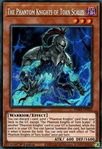 The Phantom Knights of Torn Scales [PHRA-EN003] Secret Rare | Amazing Games TCG