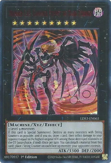 Number C40: Gimmick Puppet of Dark Strings (Red) [LDS3-EN065] Ultra Rare | Amazing Games TCG