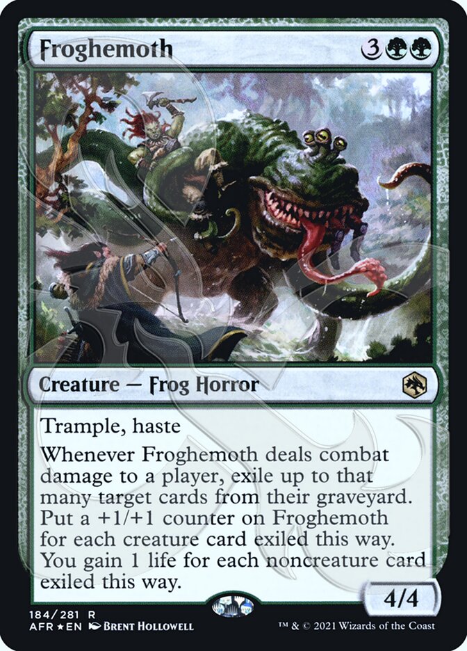 Froghemoth (Ampersand Promo) [Dungeons & Dragons: Adventures in the Forgotten Realms Promos] | Amazing Games TCG