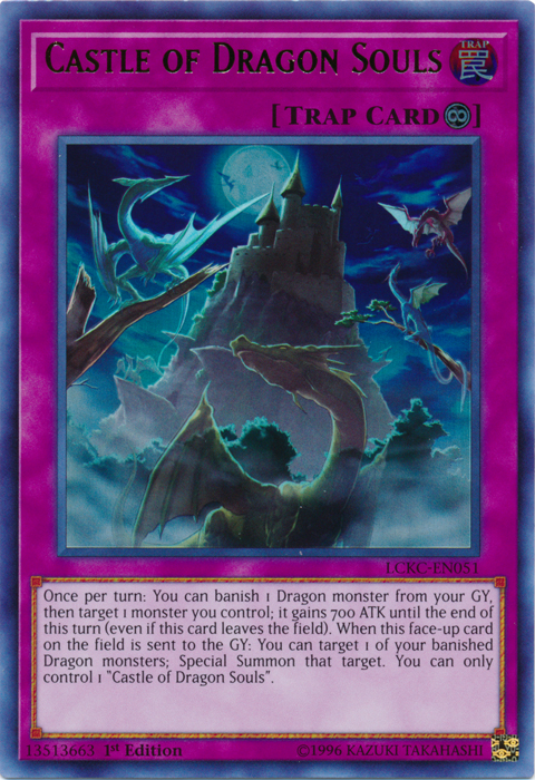 Castle of Dragon Souls [LCKC-EN051] Ultra Rare | Amazing Games TCG