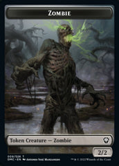 Soldier // Zombie Double-sided Token [Dominaria United Tokens] | Amazing Games TCG