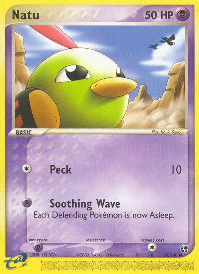 Natu (69/100) [EX: Sandstorm] | Amazing Games TCG