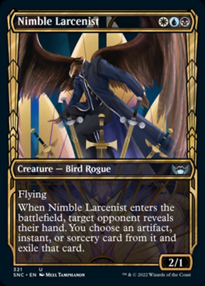 Nimble Larcenist (Showcase Golden Age) [Streets of New Capenna] | Amazing Games TCG