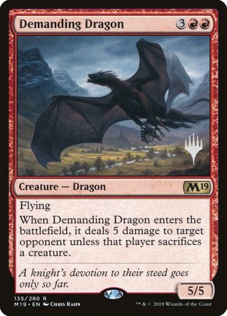 Demanding Dragon [Core Set 2019 Promos] | Amazing Games TCG