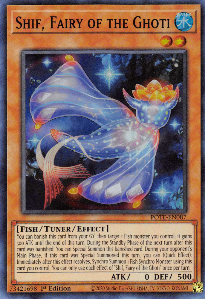 Shif, Fairy of the Ghoti [POTE-EN087] Super Rare | Amazing Games TCG