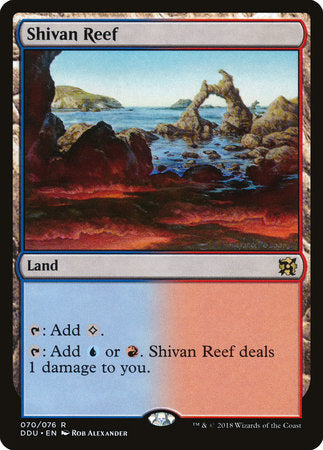 Shivan Reef [Duel Decks: Elves vs. Inventors] | Amazing Games TCG