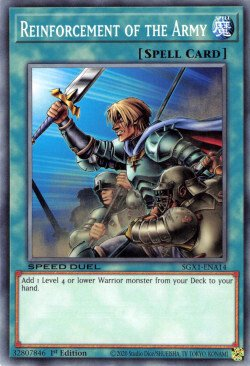 Reinforcement of the Army [SGX1-ENA14] Common | Amazing Games TCG