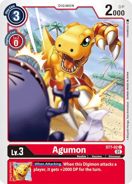 Agumon [ST7-02] [Starter Deck: Gallantmon] | Amazing Games TCG