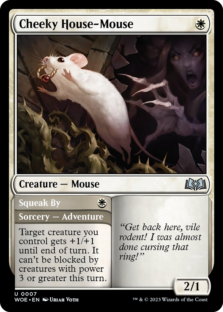 Cheeky House-Mouse [Wilds of Eldraine] | Amazing Games TCG