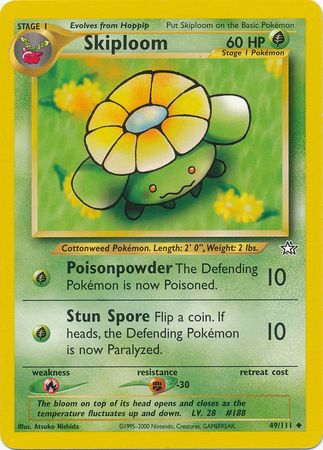 Skiploom (49/111) [Neo Genesis Unlimited] | Amazing Games TCG