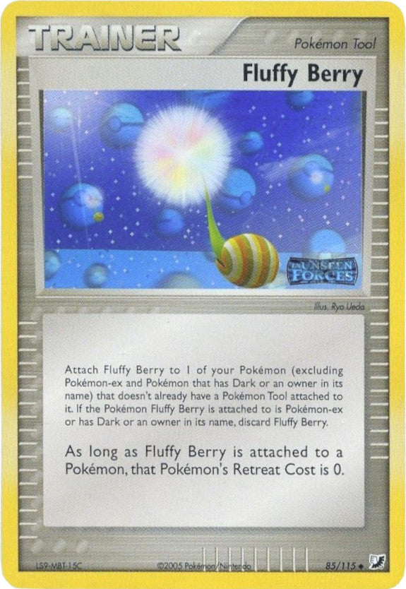 Fluffy Berry (85/115) (Stamped) [EX: Unseen Forces] | Amazing Games TCG