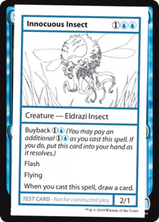 Innocuous Insect (2021 Edition) [Mystery Booster Playtest Cards] | Amazing Games TCG