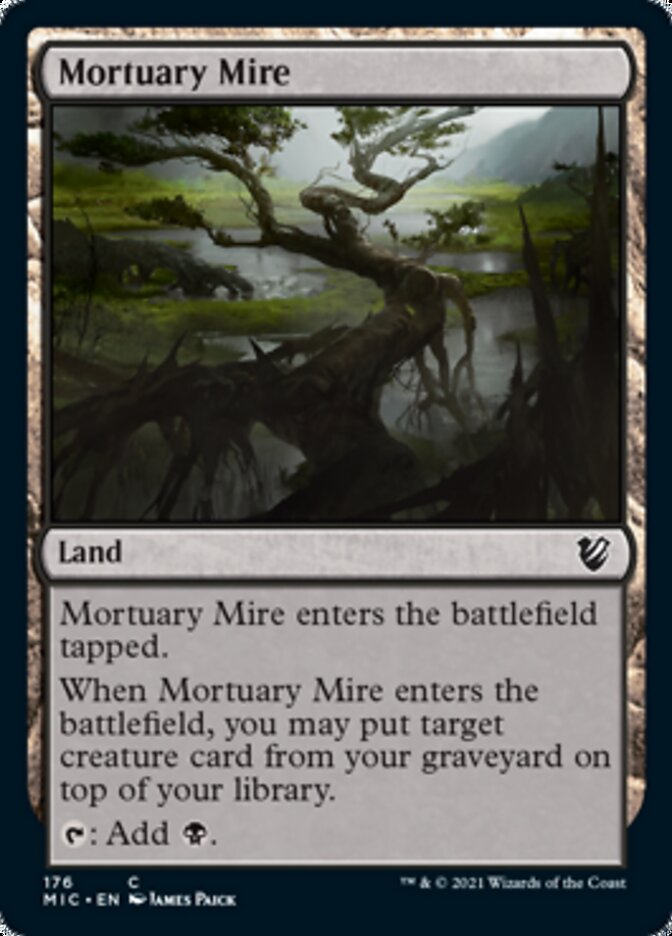 Mortuary Mire [Innistrad: Midnight Hunt Commander] | Amazing Games TCG