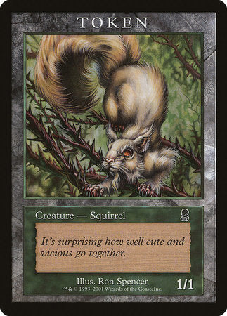 Squirrel Token (Odyssey) [Magic Player Rewards 2002] | Amazing Games TCG