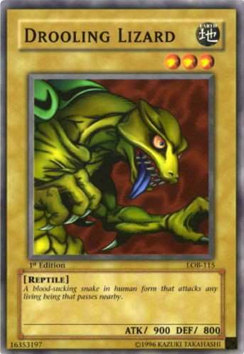 Drooling Lizard [LOB-115] Common | Amazing Games TCG