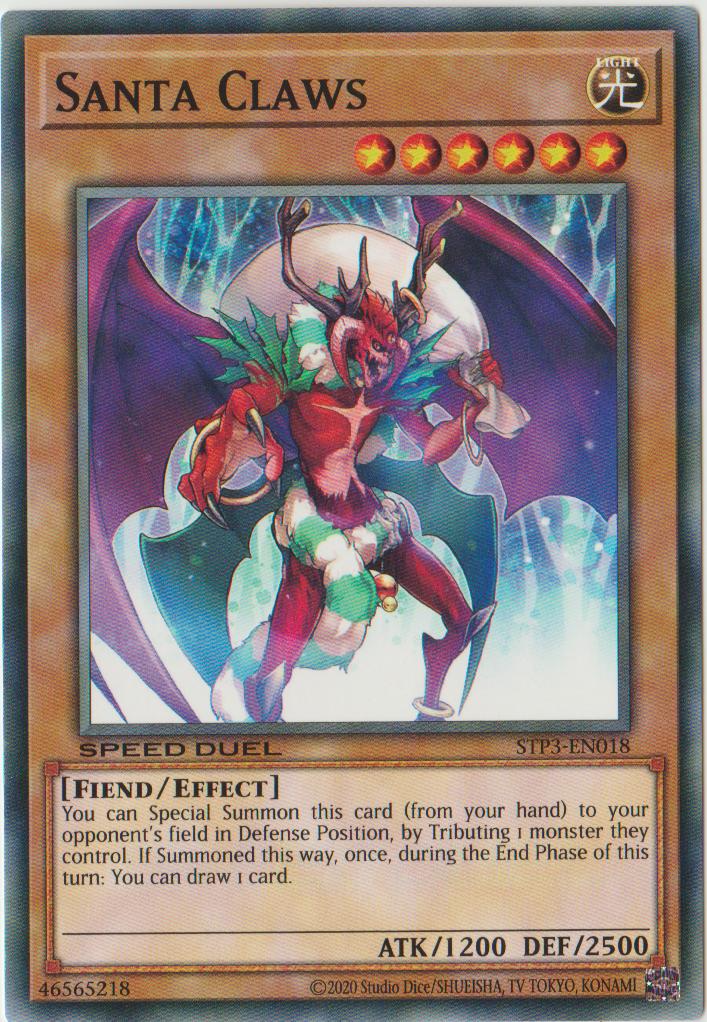 Santa Claws [STP3-EN018] Common | Amazing Games TCG