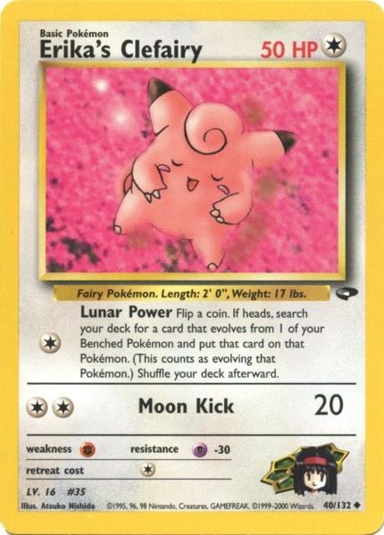 Erika's Clefairy (40/132) [Gym Challenge Unlimited] | Amazing Games TCG