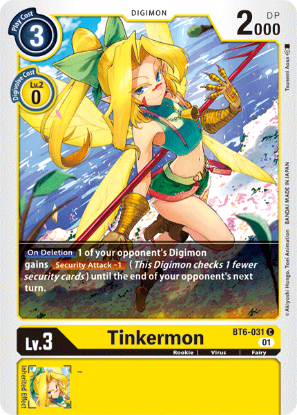 Tinkermon [BT6-031] [Double Diamond] | Amazing Games TCG