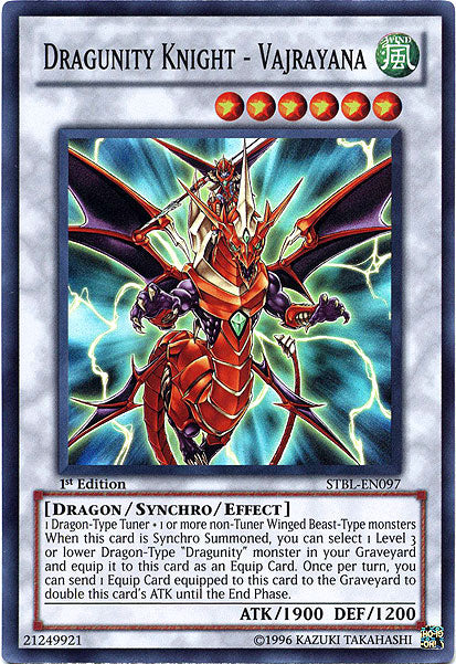 Dragunity Knight - Vajrayana [STBL-EN097] Super Rare | Amazing Games TCG