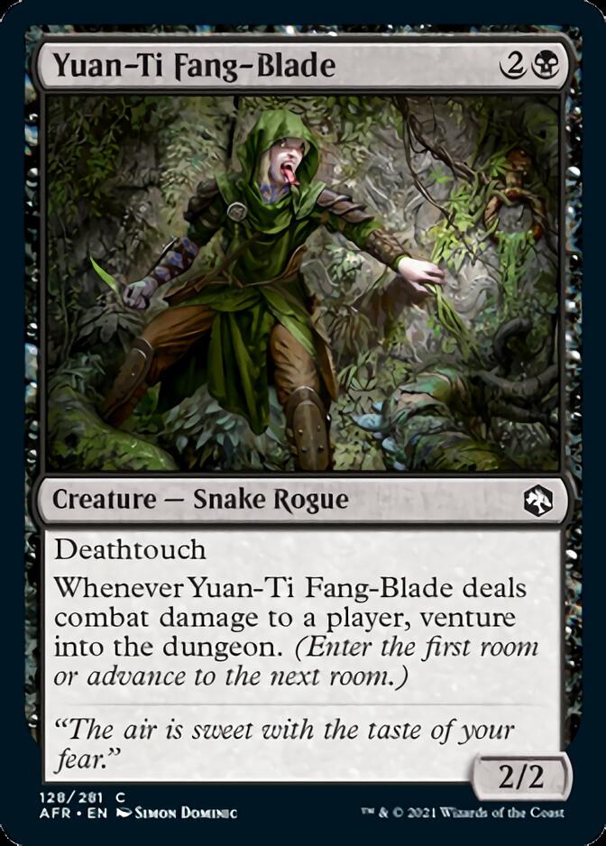 Yuan-Ti Fang-Blade [Dungeons & Dragons: Adventures in the Forgotten Realms] | Amazing Games TCG