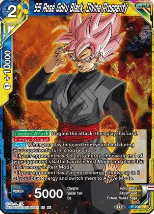 SS Rose Goku Black, Divine Prosperity [P-206] | Amazing Games TCG