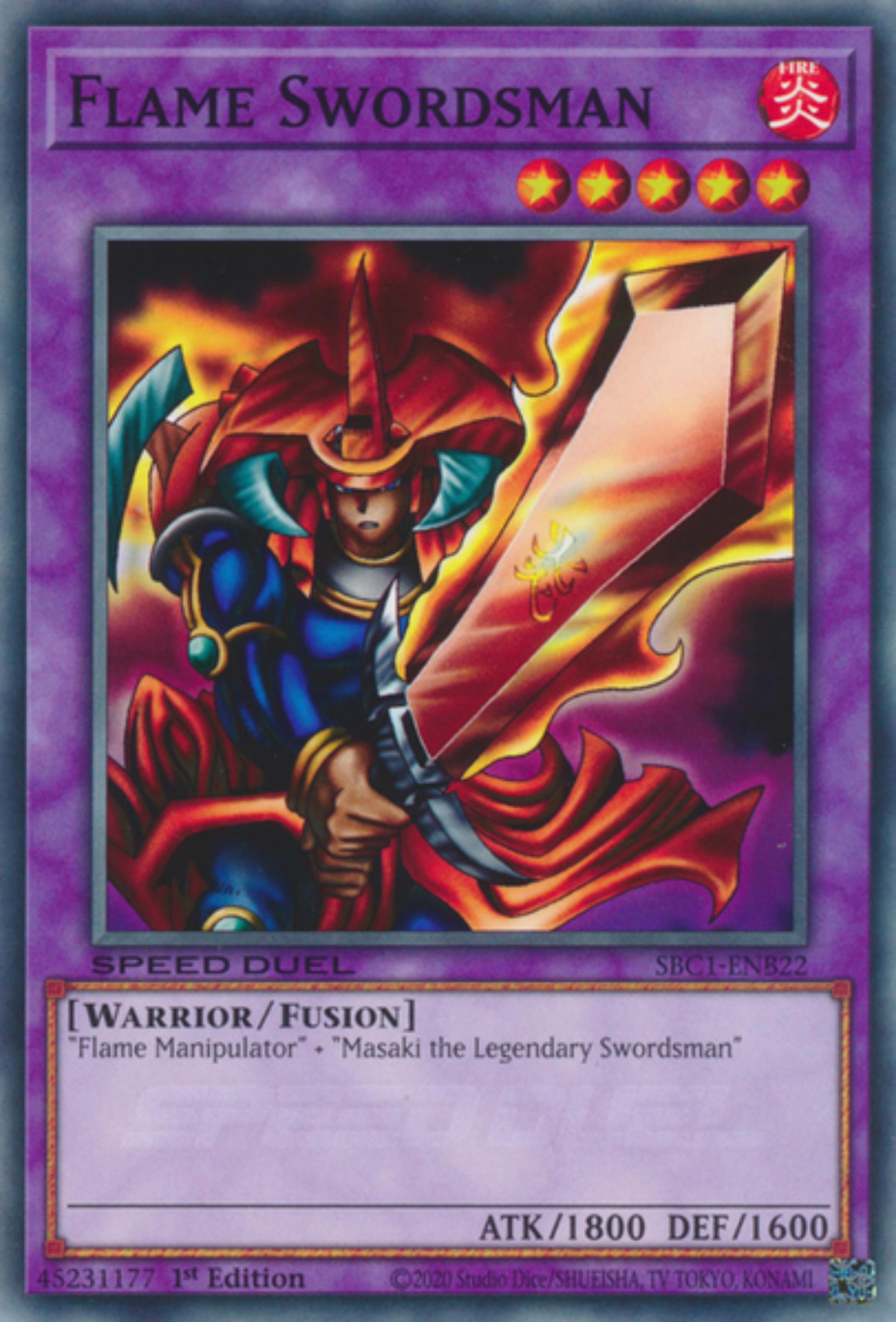 Flame Swordsman [SBC1-ENB22] Common | Amazing Games TCG