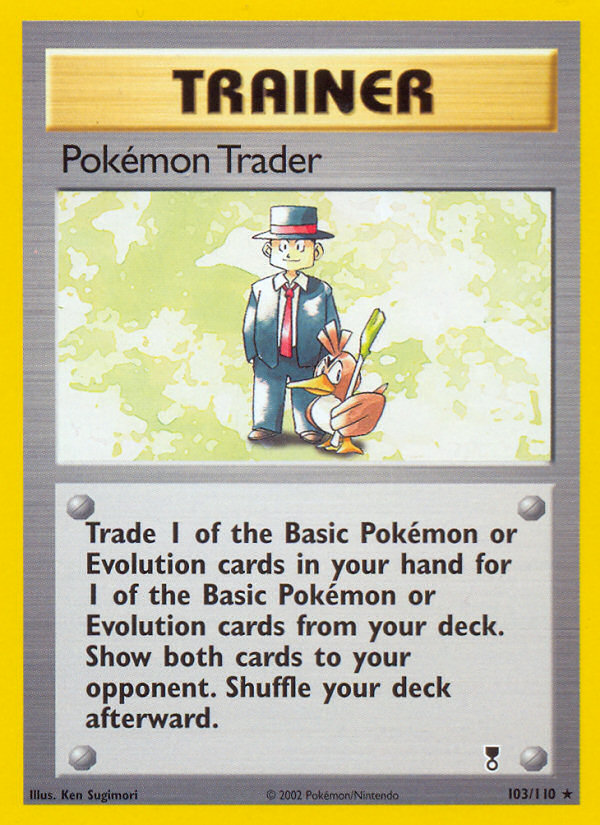 Pokemon Trader (103/110) [Legendary Collection] | Amazing Games TCG