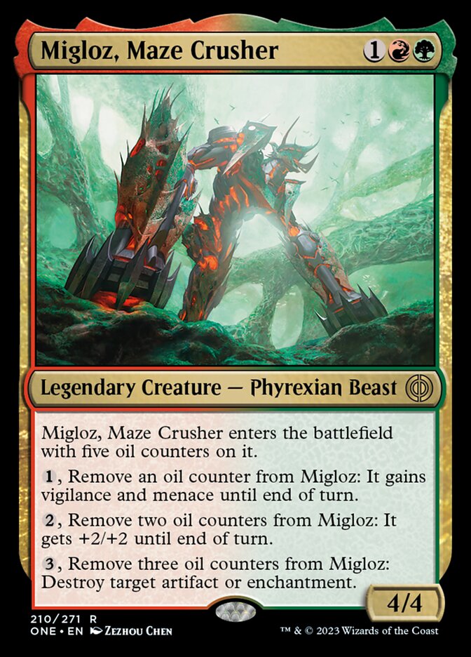 Migloz, Maze Crusher [Phyrexia: All Will Be One] | Amazing Games TCG