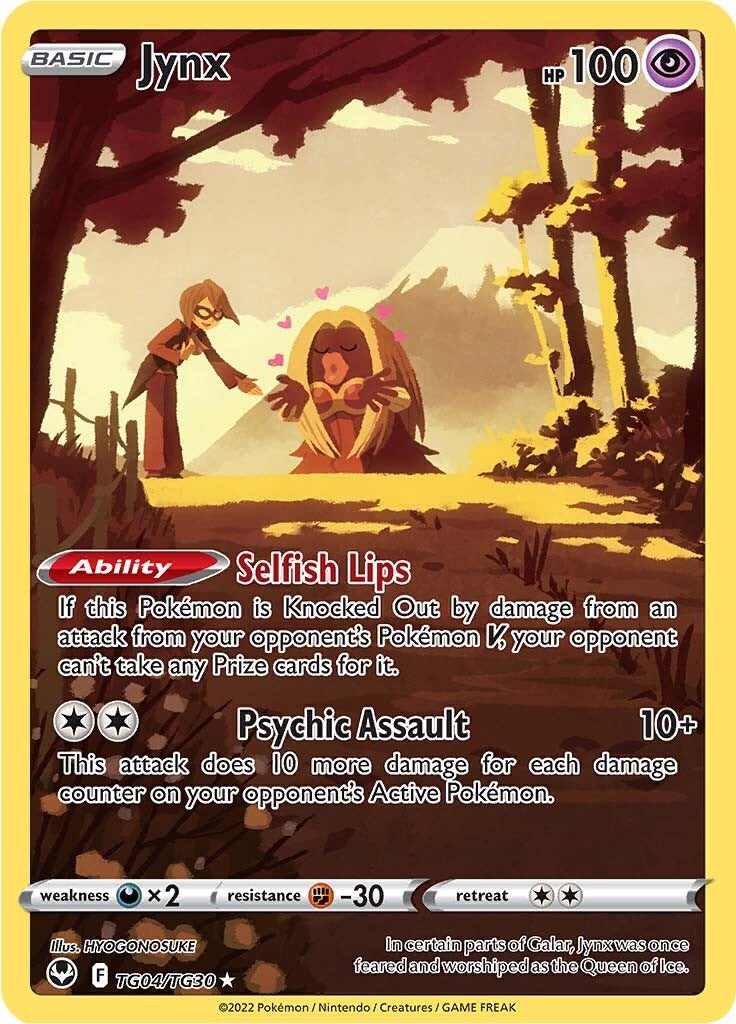 Jynx (TG04/TG30) [Sword & Shield: Silver Tempest] | Amazing Games TCG