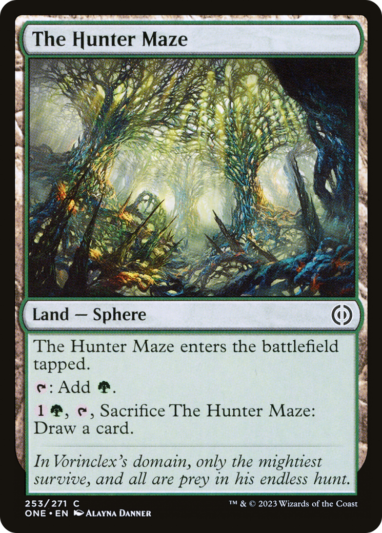 The Hunter Maze [Phyrexia: All Will Be One] | Amazing Games TCG