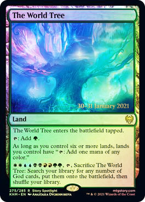 The World Tree  [Kaldheim Prerelease Promos] | Amazing Games TCG