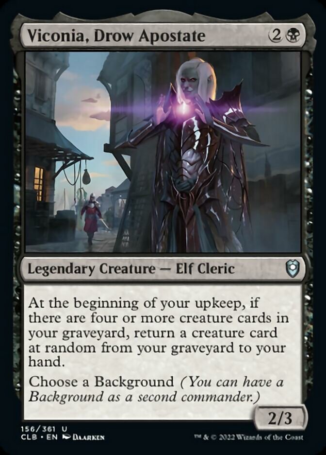 Viconia, Drow Apostate [Commander Legends: Battle for Baldur's Gate] | Amazing Games TCG