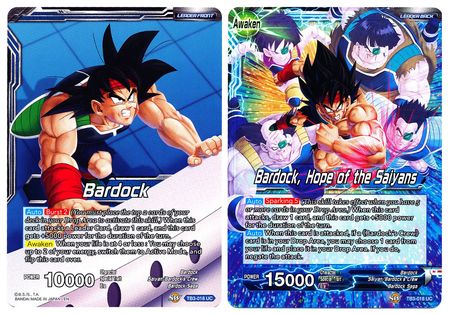 Bardock // Bardock, Hope of the Saiyans (Giant Card) (TB3-018) [Oversized Cards] | Amazing Games TCG